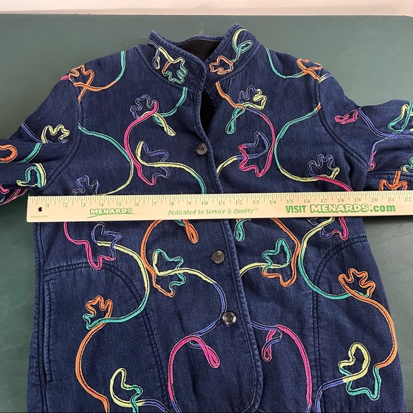 Koret S cotton polyester multicolor open jacket soft interior (399) - Picture 5 of 10